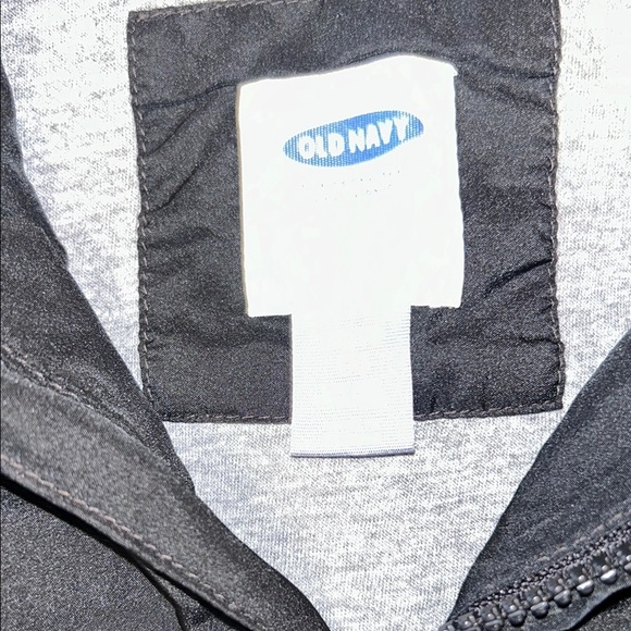 Old Navy Kids Black Hoodie Sweater - Picture 5 of 7